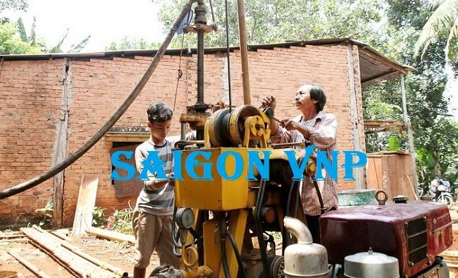 Thợ khoan giếng nước tại Huyện Hóc Môn