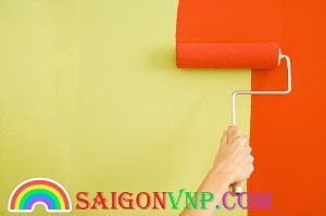 Sơn nhà tại Hóc Môn